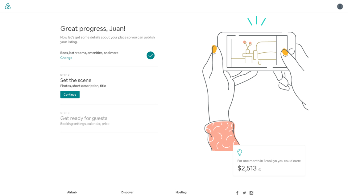 Airbnb-2-Host-setup